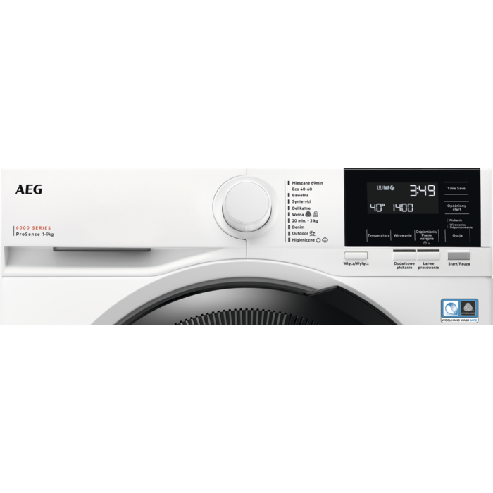 AEG - 9 kg washing machine - LFR61944BP