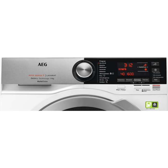 AEG - Pralka ładowana od frontu - L8FBC69SPA