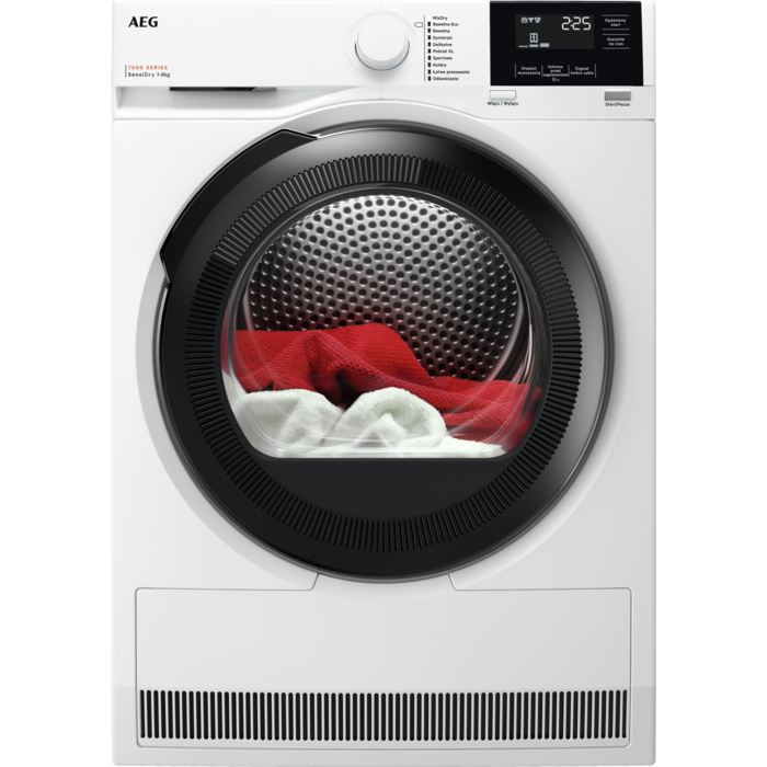 Suszarka z pompą ciepła 7000 SensiDry® 8 kg