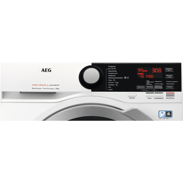 AEG - 8 kg washing machine - L7FBE48SP