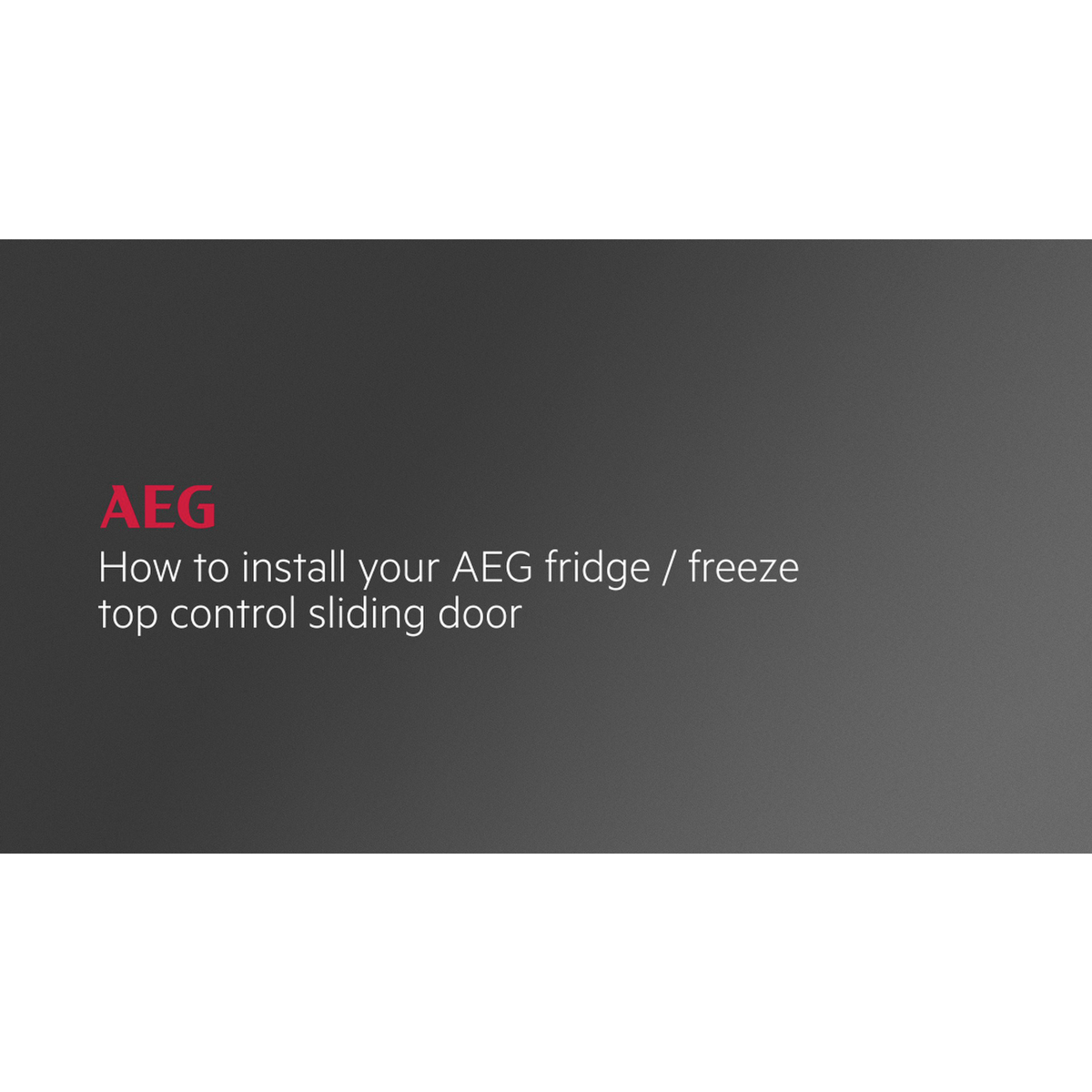 AEG - Lodówka do zabudowy - NSC7P751ES