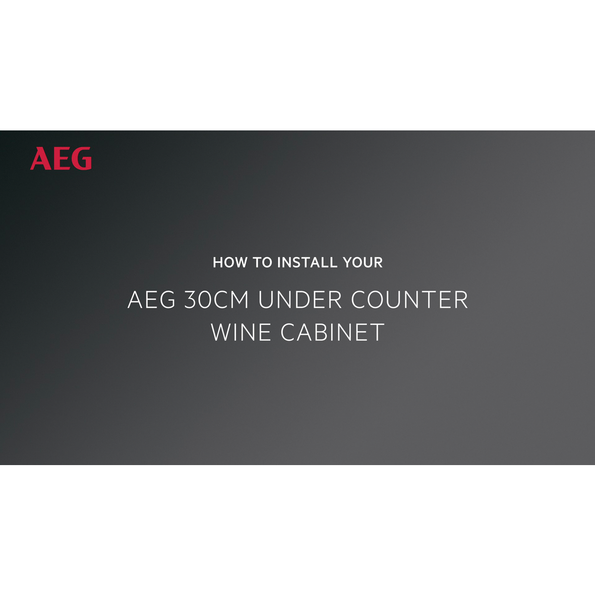 AEG - Chłodziarki do wina - AWUS018B7B