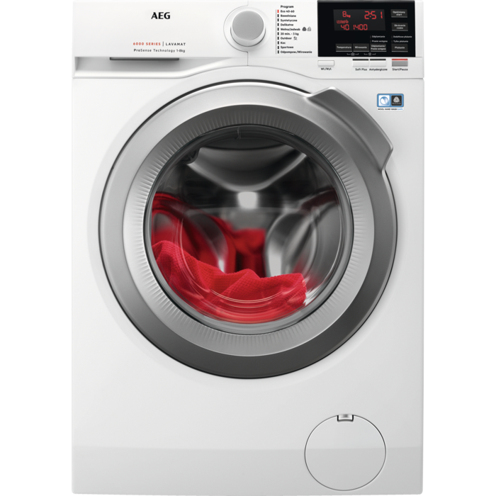 AEG - 8 kg washing machine - L6FBG48SP