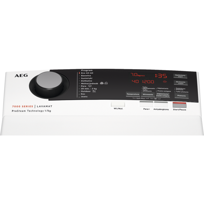 AEG - Pralka ładowana od góry - LTX7E272P