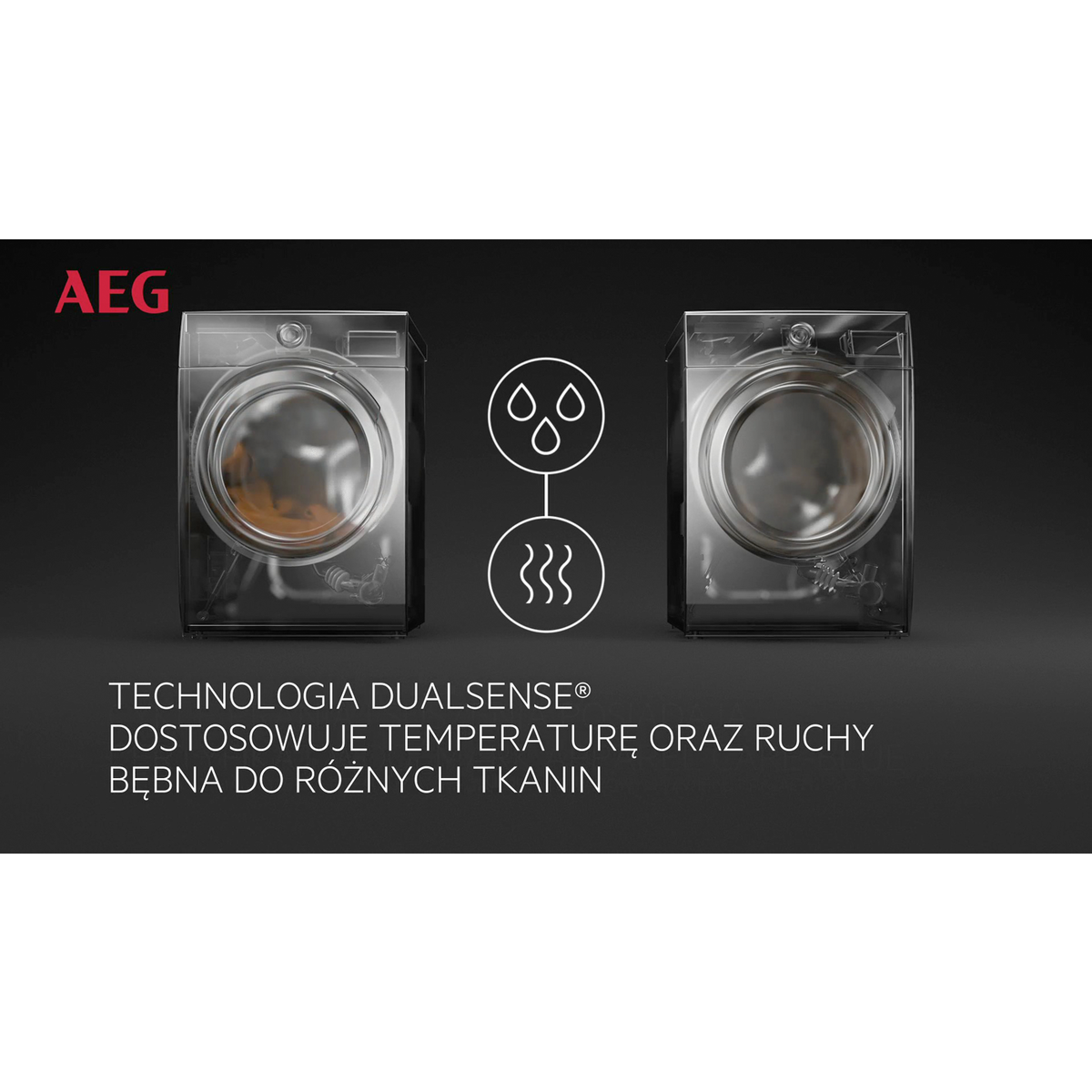 AEG - Pralko-suszarka do zabudowy - L8WBE68SI