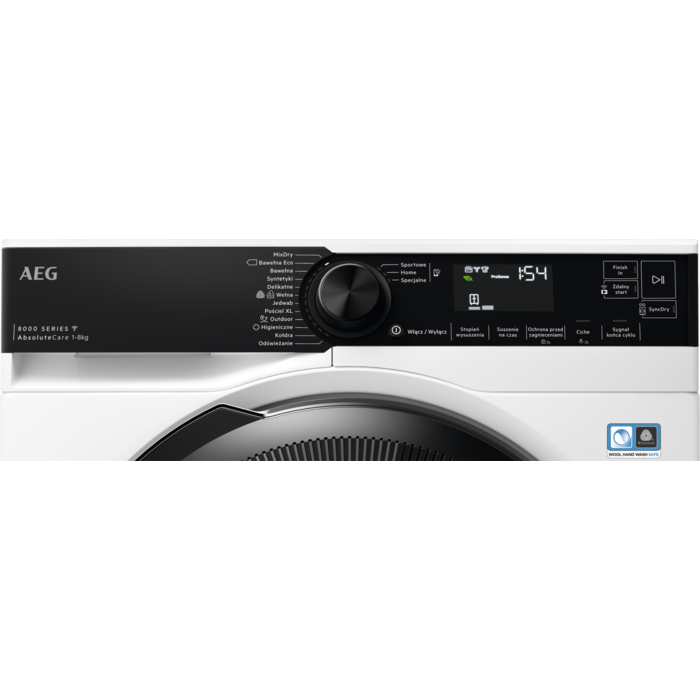 AEG - Suszarka z pompą ciepła - TR838A4CP