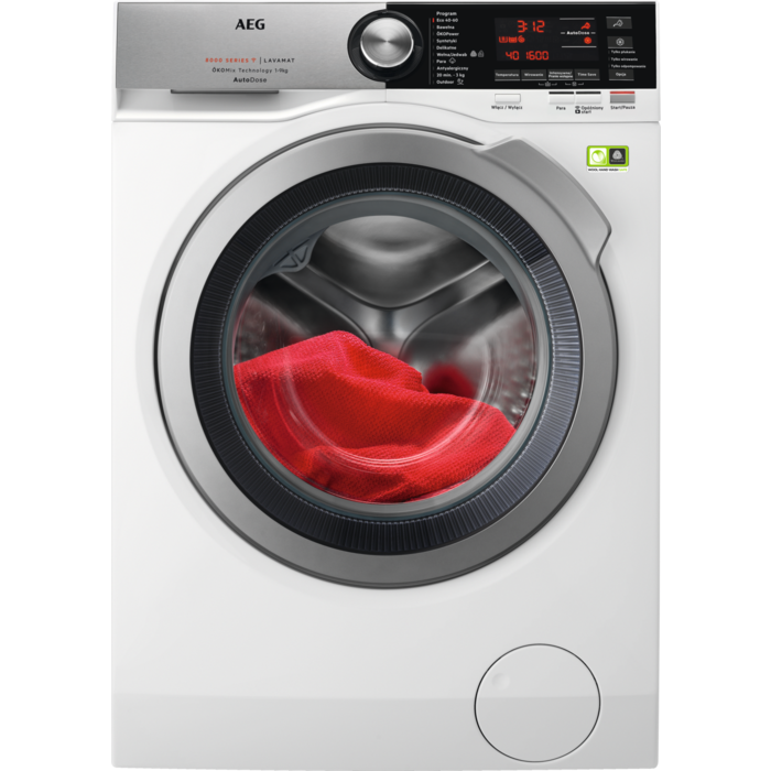AEG - Pralka ładowana od frontu - L8FBC69SPA
