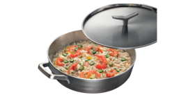 Niski rondel z kolekcji Gourmet z risotto