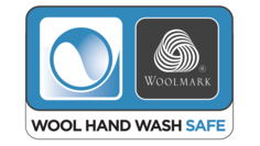 Emblemat Woolmark Blue