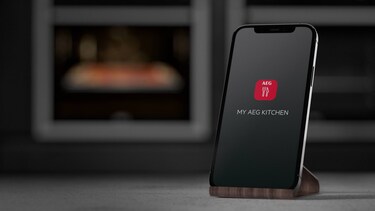 Aplikacja AEG Kitchen na telefonie