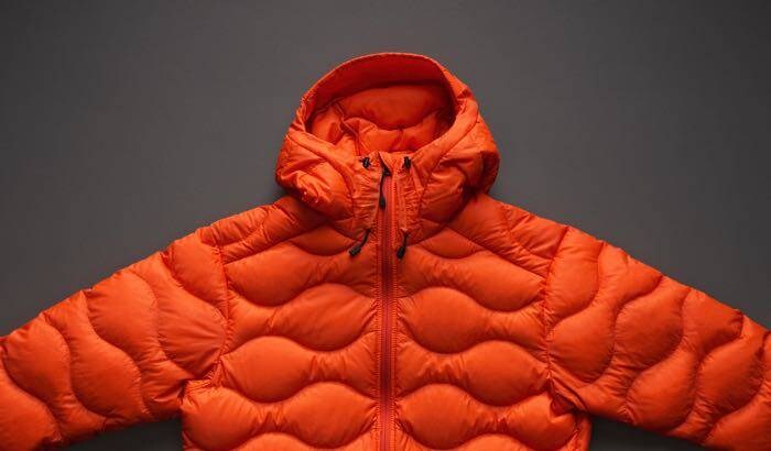 pomarańczowa kurtka